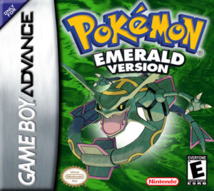 Pokemon Emerald Version retro GBA game